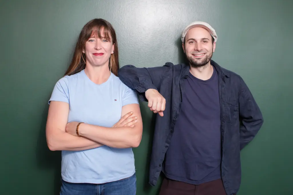 Nina Kirsch und Malchus Kern, Geschäftsführerun und Gesellschafter des kirschwerks.